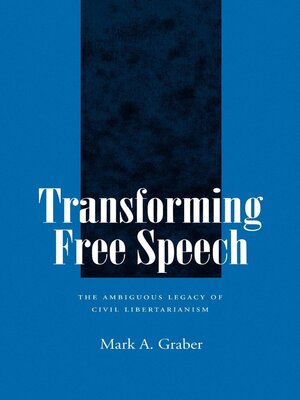 cover image of Transforming Free Speech